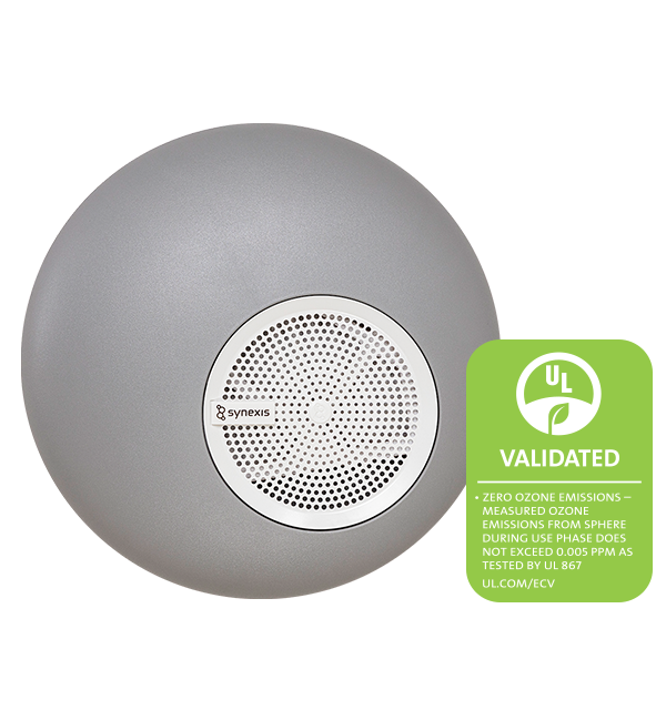 Portable or Wall Mounted Air Purification System Synexis Sphere