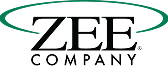 ZEE Company logo featuring a teal swoosh above the black wordmark.